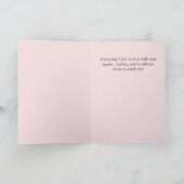 一緒にいよう ペンギンの愛のバレンタインデーカード シーズンカード (内部)