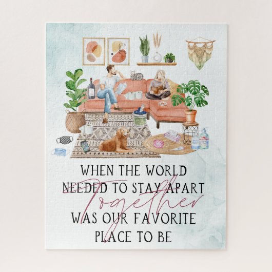 一緒にいることが私たちの最も好きなこと | 2020年記念 ジグソーパズル (縦)