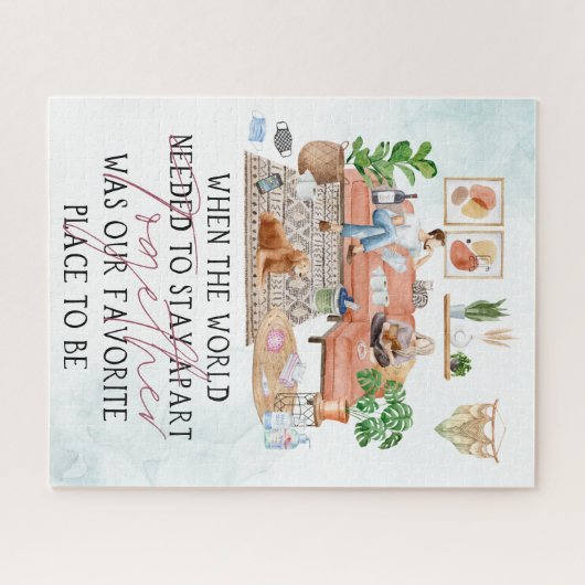 一緒にいることが私たちの最も好きなこと | 2020年記念 ジグソーパズル (横)