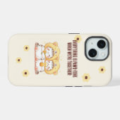 一緒にいるとすべてがポジティブになる！ iPhone 15ケース (裏面横)