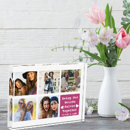 一緒にいるのは不思議な私たち,BFF オーダーメイド写真 フォトブロック