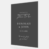 一緒にいるのは美しい場所だ！エレガント、 アクリルサイン (傾斜)