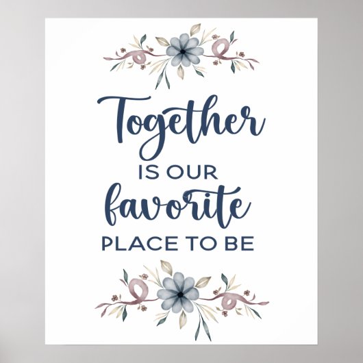 一緒にお気に入りの居る ポスター (正面)
