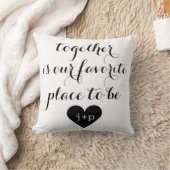 一緒にお気に入りの枕になる場所 クッション (ブランケット)