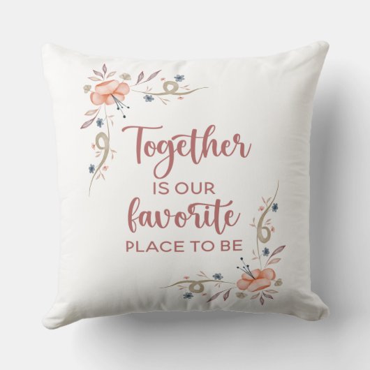 一緒にお気に入りの柱を投げる場所だ クッション (裏面)