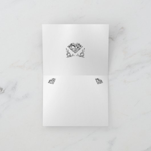 一緒にお祝いしてくれてありがとう！ 感謝の気持ちを伝えるカード サンキューカード (内部)