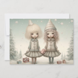 一緒にお祝い　クリスマスを楽しく シーズンカード