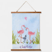 一緒になって、家族のタペストリーぶら下がったを作る 吊り下げ型タペストリー (正面)