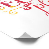 一緒になる美しい場所 |プリント ポスター (角)