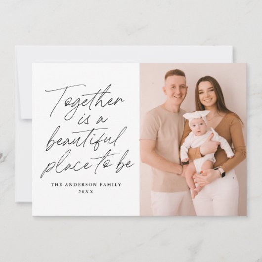 一緒になる美しい黒写真の場所|過去記事 シーズンカード (正面)