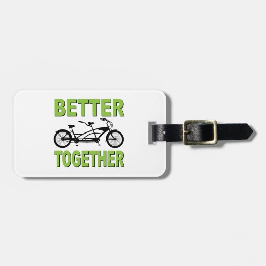 一緒によくして下さい ラゲッジタグ (正面横)