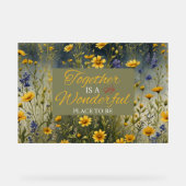 一緒にアクリルの看板になるすばらしい場所である アクリルサイン (正面)