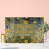 一緒にアクリルの看板になるすばらしい場所である アクリルサイン (ウェディング)