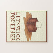 一緒にイギリスのスティッキートフィーのプリンを貼ろう ジグソーパズル (横)