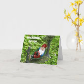 一緒にクリスマスの夢を見祝る カード (黄色い花)