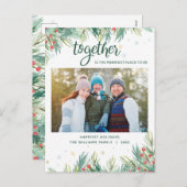 一緒にクリスマス シーズンポストカード (正面/裏面)