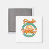 一緒にクルーズするフレンズが一緒にクルーズ マグネット (正面/裏面)