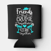 一緒にクルーズする友達が一緒に贈り物を楽しめる 缶クーラー (裏面)