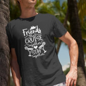 一緒にクルーズグループ旅行の休暇 Tシャツ