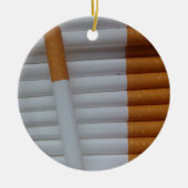 一緒にグループ化されたタバコを空にする セラミックオーナメント (正面)