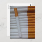 一緒にグループ化されたタバコを空にする ポストカード (正面/裏面)