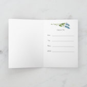 一緒にコーヒーや紅茶を飲もう 招待状 (内部)