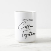 一緒にコーヒーを飲クラシックもう コーヒーマグカップ (中央)