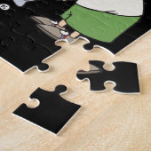 一緒にゴルフをするカップルは一緒にとどまります ジグソーパズル (側面)