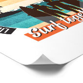 一緒にサーフ保 – バランス ポスター (角)