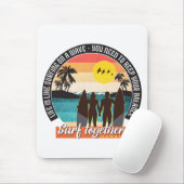 一緒にサーフ保 – バランス マウスパッド (マウス)