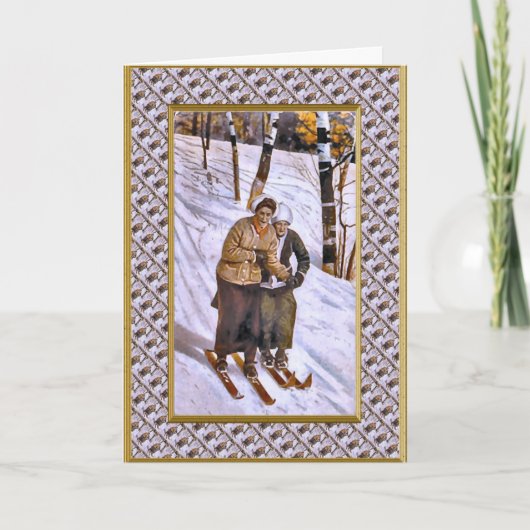 一緒にスキー シーズンカード (正面)
