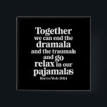 一緒にドラマラとトラウマラを終わらせることができる 缶バッジ<br><div class="desc">一緒にドラマラとトラウマラを終わらせることができる</div>