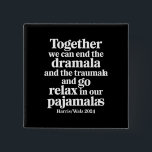 一緒にドラマラとトラウマラを終わらせることができる 缶バッジ<br><div class="desc">一緒にドラマラとトラウマラを終わらせることができる</div>