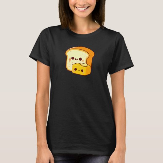 一緒にバターを塗る Tシャツ (正面)