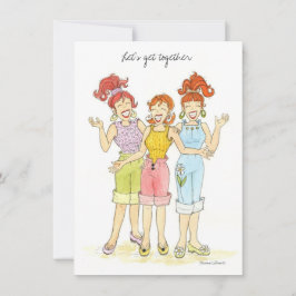 一緒にバーB-Q招待状 招待状