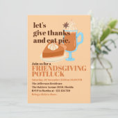 一緒にパイを与え感謝してい楽しんで食べみよう 招待状 (スタンド正面)