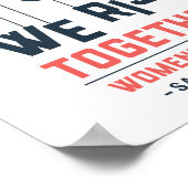 一緒にポスターを立てる ポスター (角)