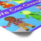 一緒に世界のポスターを変えることができる ポスター (角)