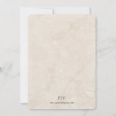 一緒に世界を征服結婚する 招待状 (裏面)