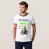 一緒に乗りたい Tシャツ (正面フル)