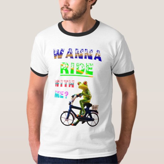 一緒に乗りたい Tシャツ (正面)