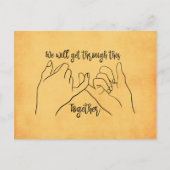 一緒に乗り切ろう ポストカード (正面)