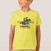 一緒に乗る – 素晴らしい西洋の生活 | キッズ Tシャツ (正面)