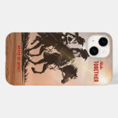 一緒に乗る – 素晴らしい西洋の生活 | Case-Mate iPhoneケース (裏面 (横))