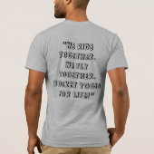 一緒に乗る Tシャツ (裏面)