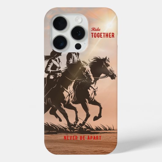 一緒に乗ろう - ワンダフルなウェスタンライフ Case-Mate iPhoneケース (裏面)