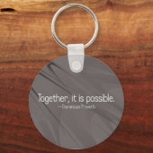 一緒に何でも可能である(2) キーホルダー (正面)