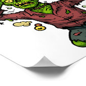 一緒に保する – ゾンビおもしろいープン皮肉 ポスター (角)