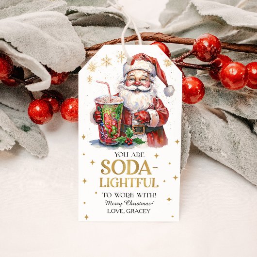 一緒に働くクリスマスが輝くあなた ギフトタグ