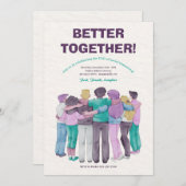 一緒に再び招待状 招待状 (正面/裏面)